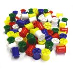 Plastic Cotton Reels - pack of 100