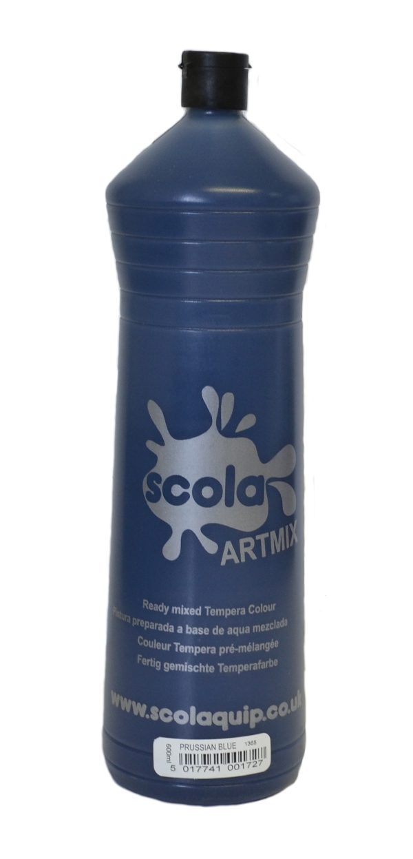 Ready Mixed Poster Paint Prussian Blue - 600ml