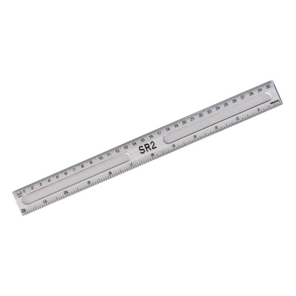 Clear Plastic Ruler 30cm/12" - Pack of 20