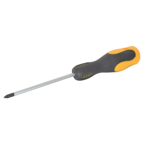 Softgrip Screwdriver - Pozi No.1 x 100mm