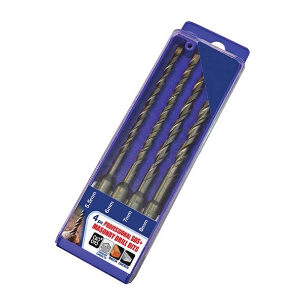 SDS Masonry Drill Set - 4 piece