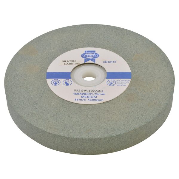 Grinding Wheel - Silicon Carbide - 6 x 3/4"