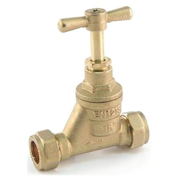 Brass Stopcock BS1010 15mm