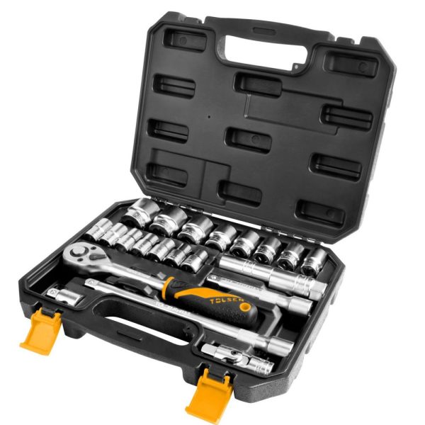 Industrial Socket Set - 1/2" Drive - 22 Piece Set