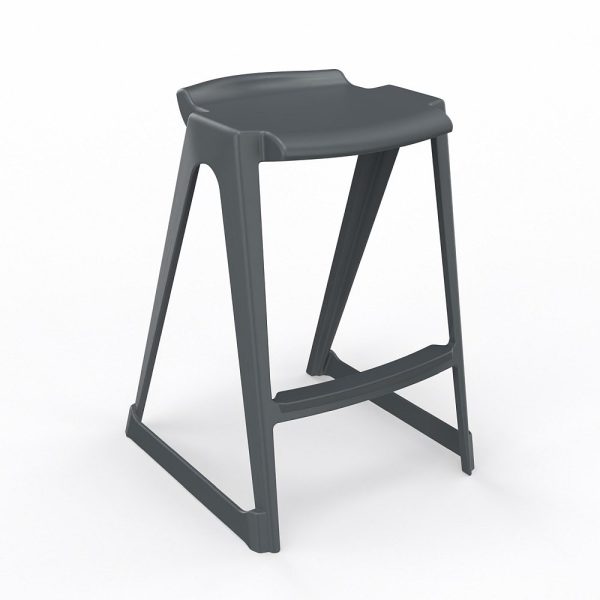 En One Stool Night Grey - 610mm