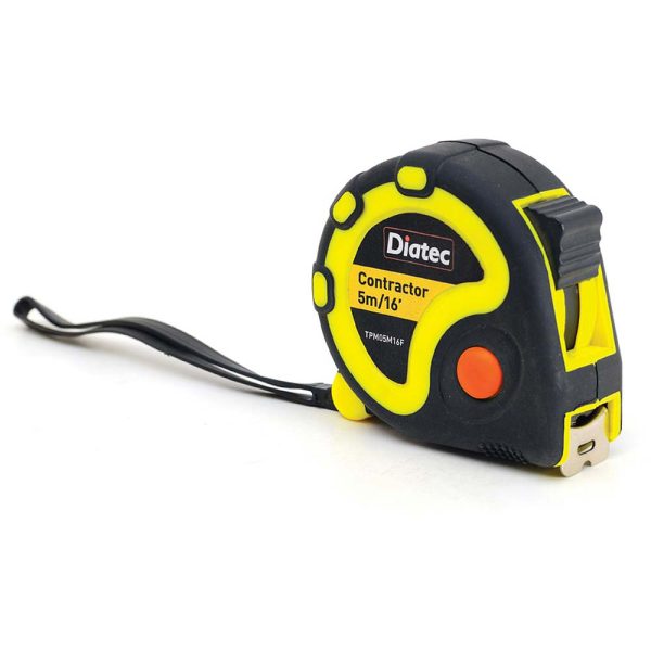 Diatec Contractor Tape Measure - 5m/16ft