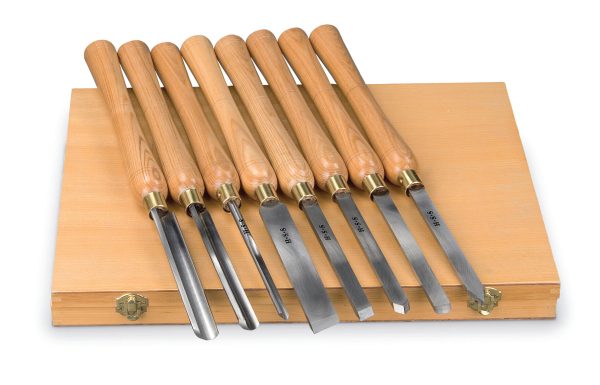 HSS Woodturning Tool Set of 8