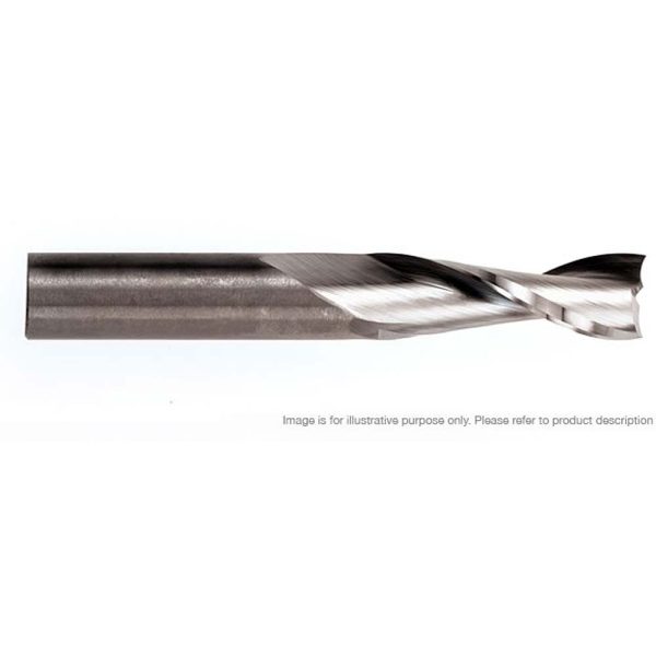 Viper Double Flute Up-Cut Solid Carbide Router Cutter - 5mm D x 19mm L x 1/4in Shank - No. 8