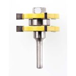 Viper Tongue & Groove Assembly Router Cutter, 1 7/8 D x 7/32in L x 1/2in Shank - No.328