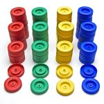 Plastic Wheels 40mm Pack of 100